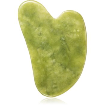 Zoë Ayla Luxurious Jade Gua Sha Therapy Tool accesoriu de masaj - imagine 2